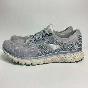 Brooks Glycerin 17 Women's Size 8 Medium B Gray Running Shoes 1202831B070